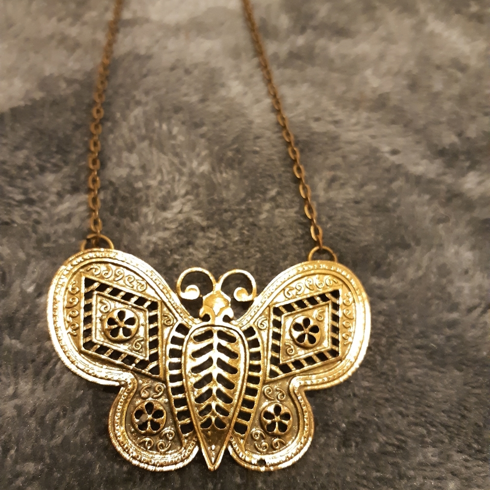 Preloved Bronze-colored Butterfly